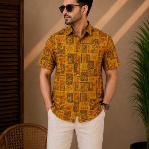 Printed Cotton Shirt