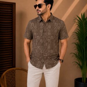 Printed Cotton Shirt