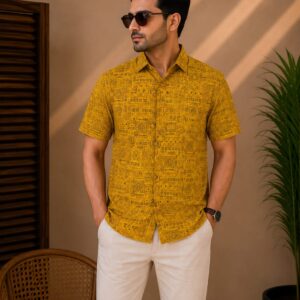 Printed Cotton Shirt