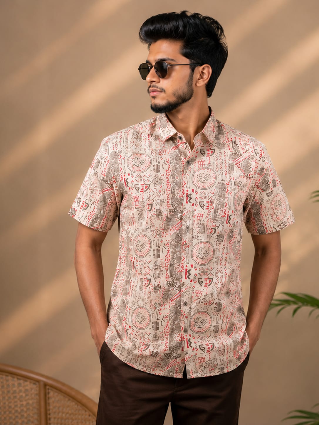 Printed Cotton Shirt