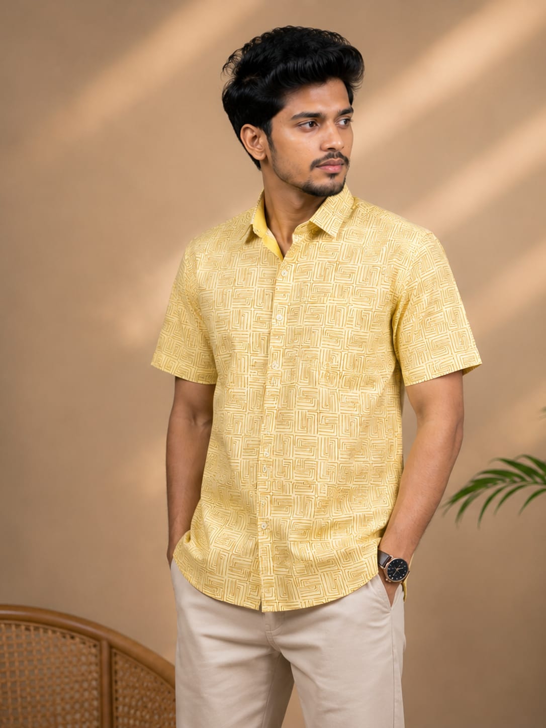Printed Cotton Shirt