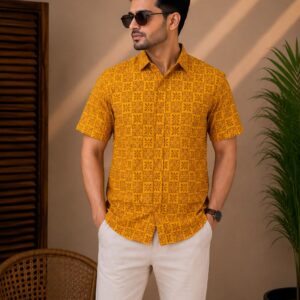 Printed Cotton Shirt
