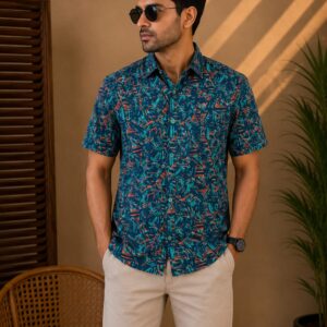Printed Cotton Shirt