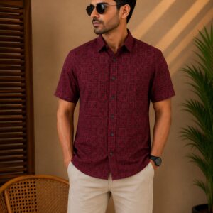 Printed Cotton Shirt