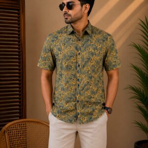Printed Cotton Shirt