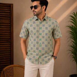 Printed Cotton Shirt