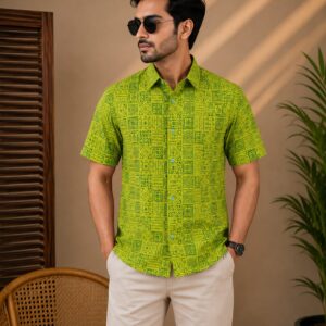 Printed Cotton Shirt