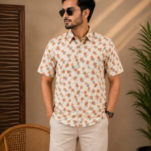 Printed Cotton Shirt