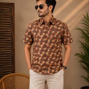 Printed Cotton Shirt