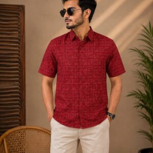 Printed Cotton Shirt
