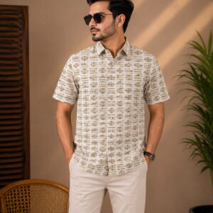Printed Cotton Shirt