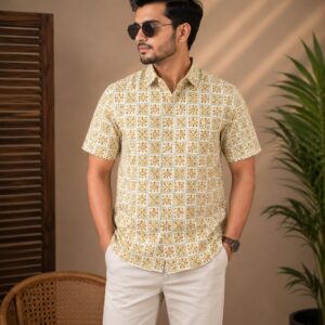 Printed Cotton Shirt