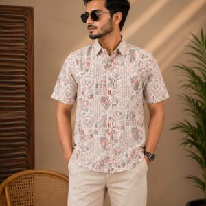 Printed Cotton Shirt